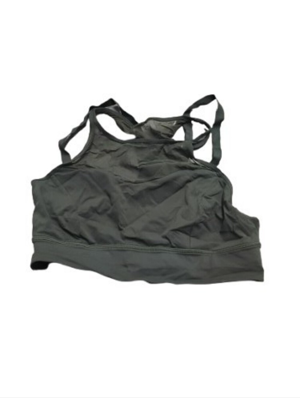 Lululemon Women's Green Sun Setter Sports Bra Sz 12